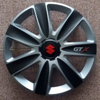 Тасове Suzuki 13 цола GTX Silver Black A