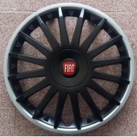 Тасове Fiat 14 цола Crystal Black A