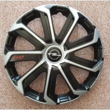 Тасове Opel 14 цола EVO Silver Black
