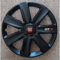 Тасове Fiat 14 цола GTX Black A