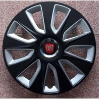 Тасове Fiat 14 цола Stratos Black Silver A