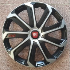 Тасове Fiat 15 цола EVO Silver Black A