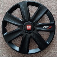 Тасове Fiat 15 цола GTX Black A