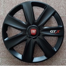 Тасове Fiat 15 цола GTX Black A