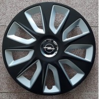 Тасове Opel 15 цола Stratos Silver Black
