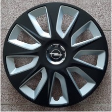 Тасове Opel 15 цола Stratos Silver Black