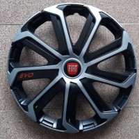Тасове Fiat 16 цола EVO Silver Black A