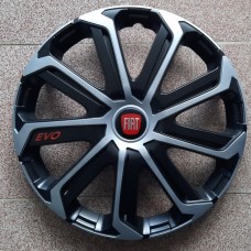 Тасове Fiat 16 цола EVO Silver Black A