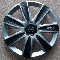 Тасове Opel 16 цола GTX Silver Black