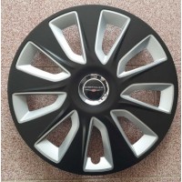 Тасове Chrysler 16 цола Stratos Silver Black