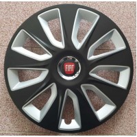 Тасове Fiat 16 цола Stratos Silver Black A