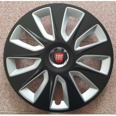 Тасове Fiat 16 цола Stratos Silver Black A
