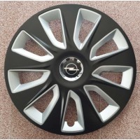 Тасове Opel 16 цола Stratos Silver Black