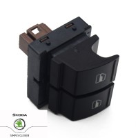Бутон ел. стъкла двоен Fabia II / Octavia II / Roomster / Yeti VAG