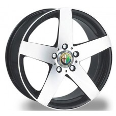 Лята джанта Alfa Romeo B 14 цола 265 Silver/Black 5x100x57.1