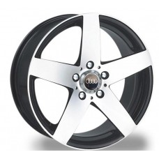 Лята джанта Audi 14 цола 265 Silver/Black 5x100x57.1