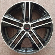 Лята джанта Audi A 15 цола 392 Black/Silver 5x108x63.4
