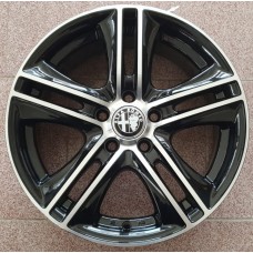 Лята джанта Alfa Romeo A 15 цола 392 Black/Silver 5x108x63.4