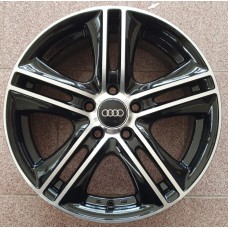 Лята джанта Audi 15 цола 392 Black/Silver 5x108x63.4