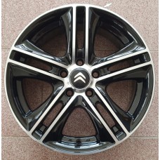 Лята джанта Citroen 15 цола 392 Black/Silver 5x108x63.4