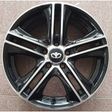 Лята джанта Daewoo 15 цола 392 Black/Silver 5x108x63.4