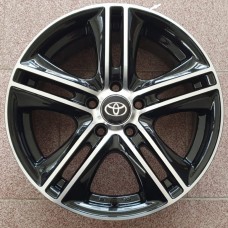 Лята джанта Toyota 15 цола 392 Black/Silver 5x100x57.1 Лята джанта Toyota 15 цола 392 Black/Silver 5x100x57.1