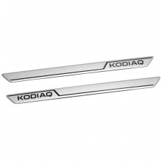 Декорация праг Kodiaq II Silver задни