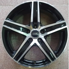 Лята джанта Audi 16 цола 610 Black/Silver 5x108x63.4