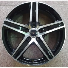Лята джанта Chrysler 16 цола 610 Black/Silver 5x108x63.4