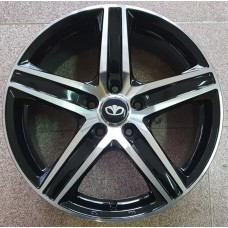 Лята джанта Daewoo 16 цола 610 Black/Silver 5x108x63.4