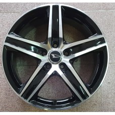 Лята джанта Daihatsu 16 цола 610 Black/Silver 5x108x63.4