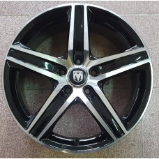 Лята джанта Dodge 16 цола 610 Black/Silver 5x108x63.4
