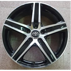 Лята джанта Toyota 15 цола 610 Black/Silver 5x100x57.1 Лята джанта Toyota 15 цола 610 Black/Silver 5x100x57.1