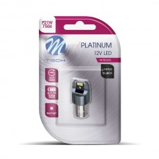 Крушка P21W BA15s M-Tech Platinum Limited бял
