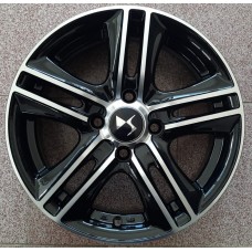 Лята джанта DS 16 цола 392 Black 4x108x65.1