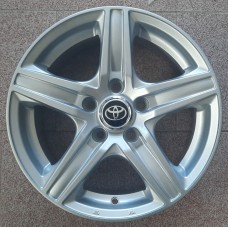 Лята джанта Toyota 15 цола 610 Silver 5x100x57.1 Лята джанта Toyota 15 цола 610 Silver 5x100x57.1
