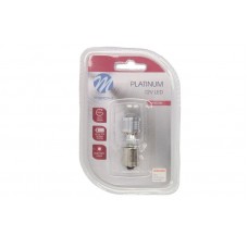 Крушка P21W BA15s M-Tech Platinum студено бял