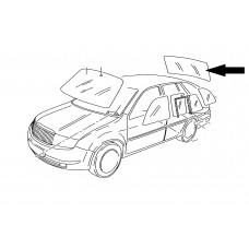 Стъкло задно бяло Fabia I Combi Стъкло задно бяло Fabia I Combi